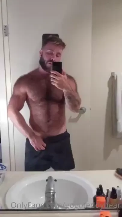 Milk my cock drain these hairy balls swallow my cummy bears 