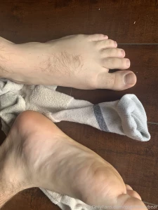 Fan request my sweaty gym socks and my hairy hobbit feet part 1