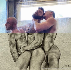 Love that jaycruzart did a fan drawing of me and rickandgriff if you
