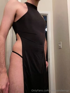 Not a leotard swimsuit but close enough the androgynous feelings this