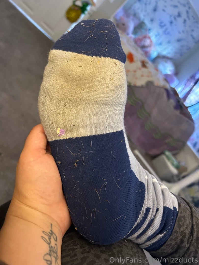 mizzducts - Stinky smell socks anyone and these are only a couple hours worn part 1 