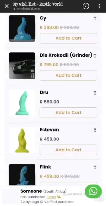 Purchase me a toy from my wishlist and get a video free where i use 