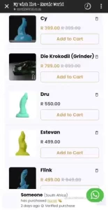 Purchase me a toy from my wishlist and get a video free where i use
