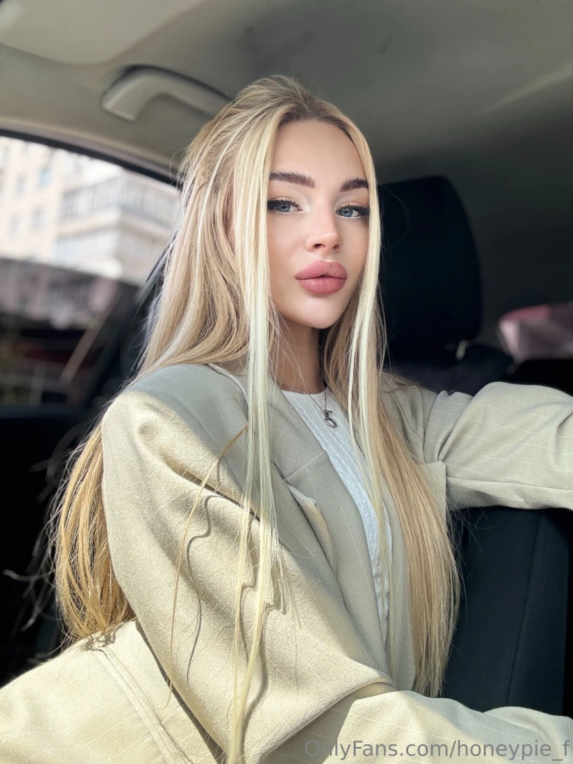 Just a car selfie or maybe a quiet moment of feeling completely in 