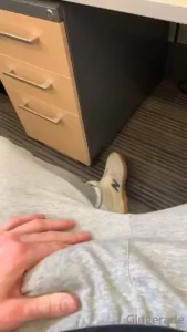 Got horny at work today took a little lunch break in the bathroom