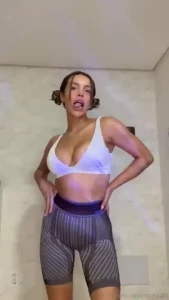 Me voy al gimnasio te gusta mi outfit