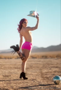 Save a horse ride a disco cowgirl