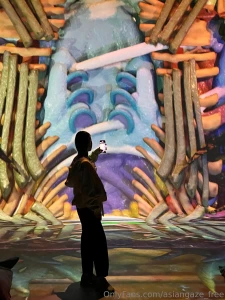 Diving into a space where art comes to life when the walls start to