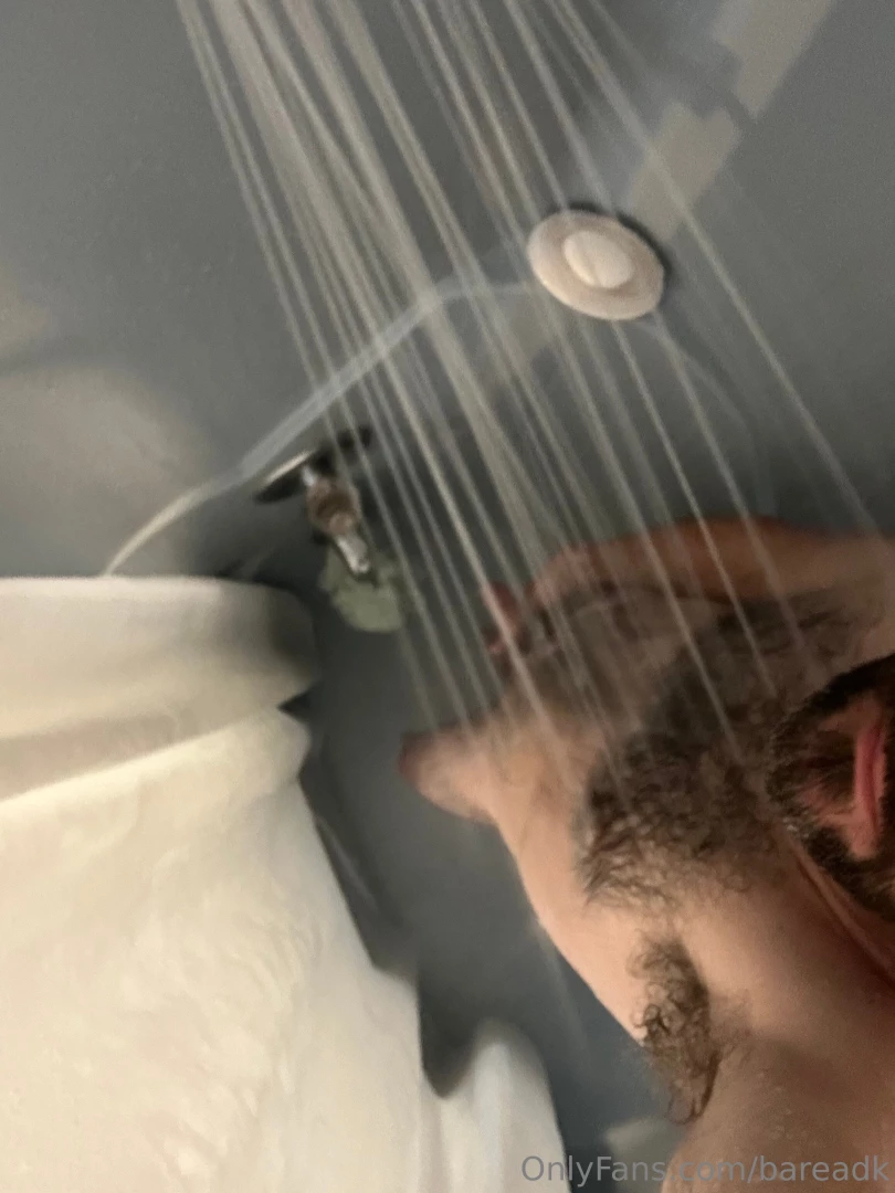 In the shower who s joining me 
