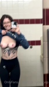 Bathroom titty party are you coming part 2