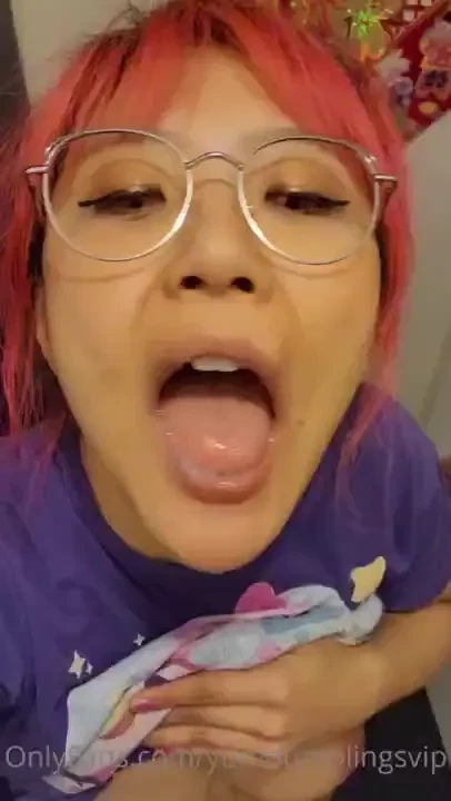 Hmm my favorite breakfast lunch and dinner can you feed me plz daddy 