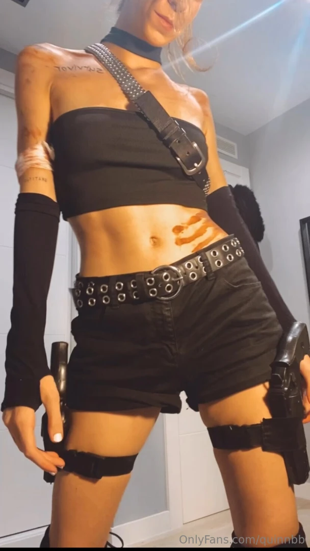 Do you like my costume of lara croft part 1 