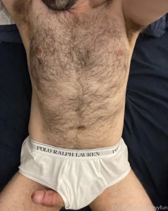 A few pics in one of my favorite pairs of tighty whities part 1
