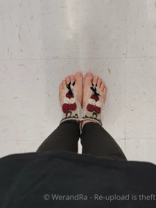 Barefoot shopping in walmart lifestyle snapshots take myself and short part 3