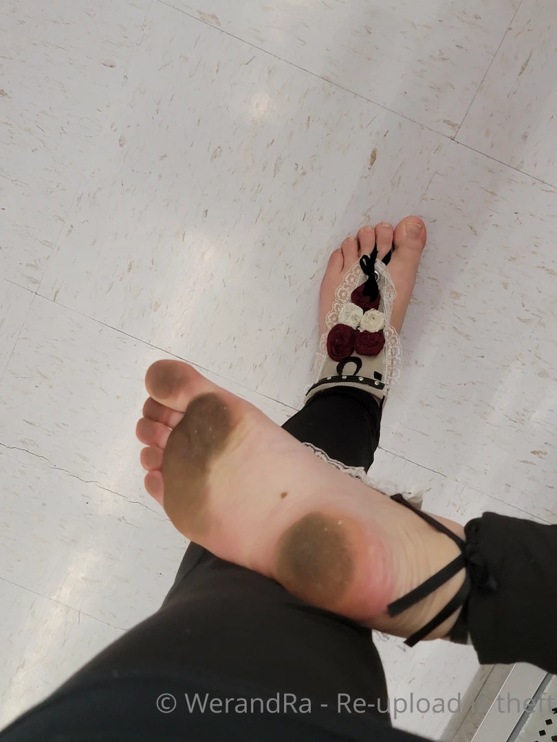 Barefoot shopping in walmart lifestyle snapshots take myself and short part 4 