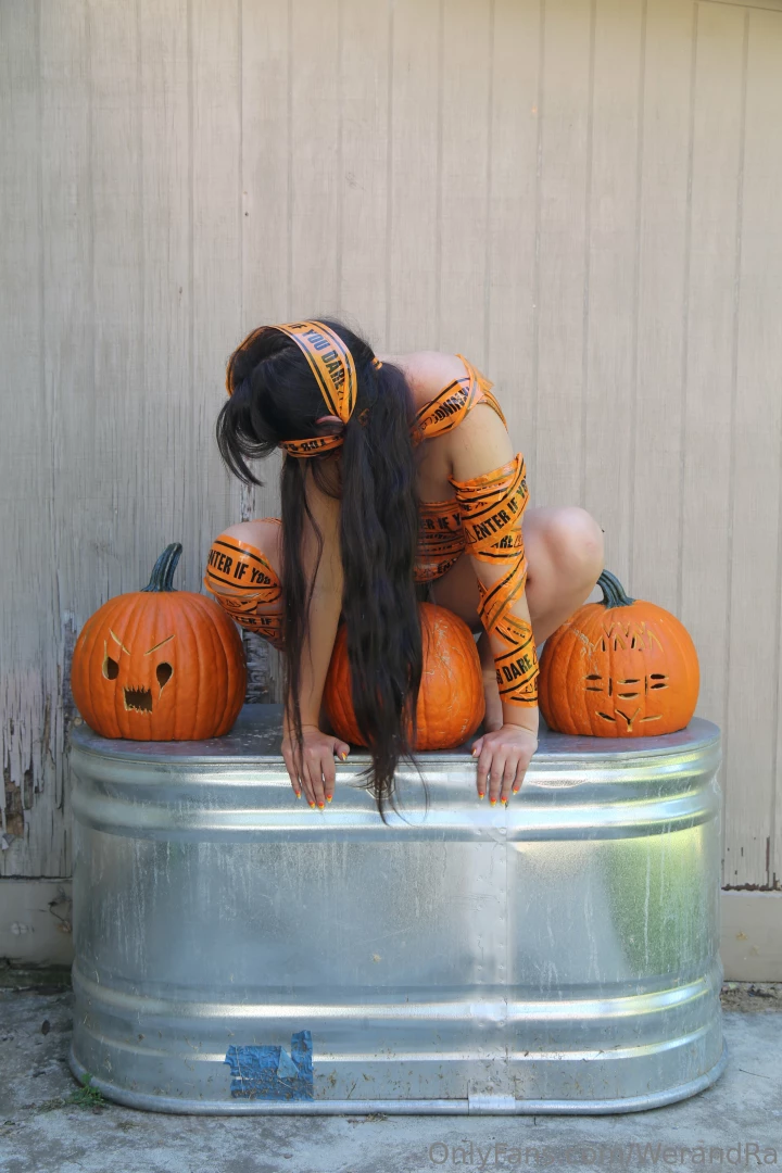 werandra - The rest of the non-public shots from rachael s halloween tape wrap part 5 