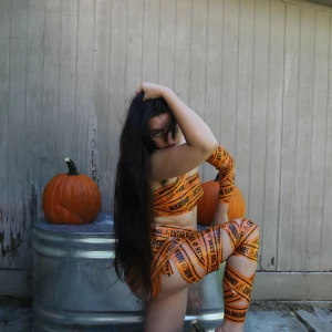 The rest of the non-public shots from rachael s halloween tape wrap part 26