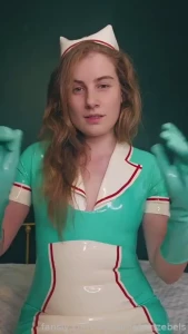 A latex nurse asmr latex nurse rubber medfet latexgloves gloves kink