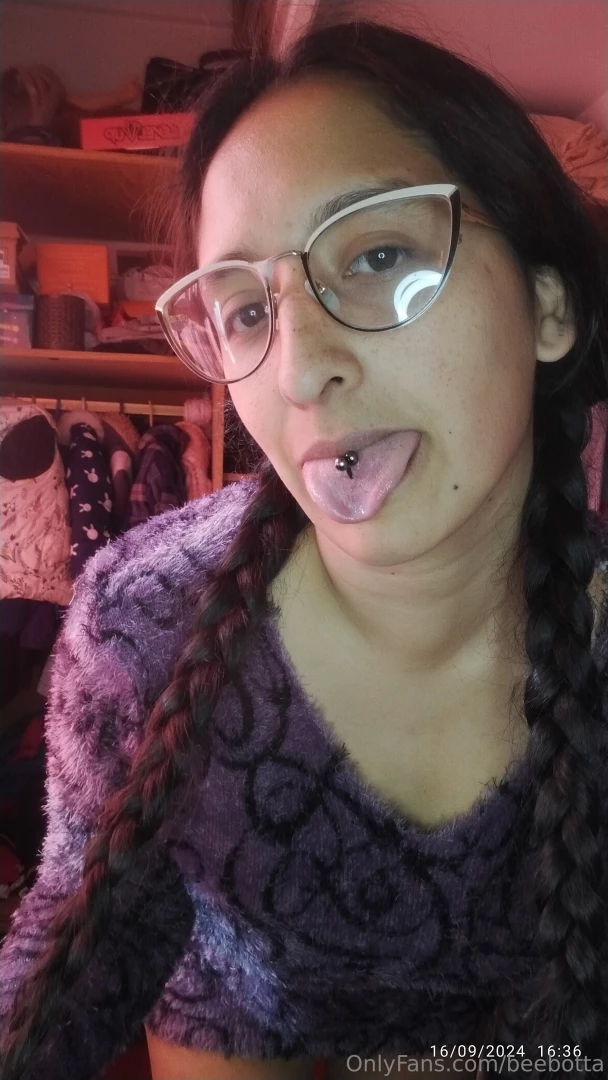 Pass my tongue over you 