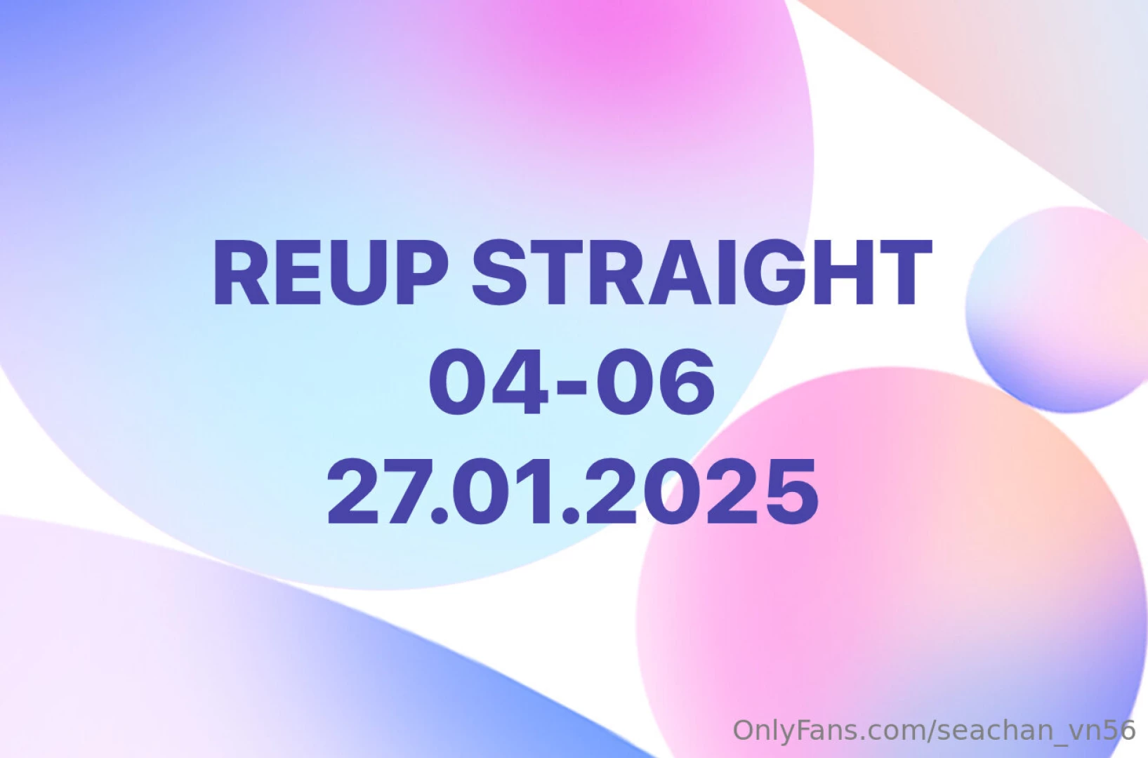 Reup straight 04-06 update 27 01 2025 