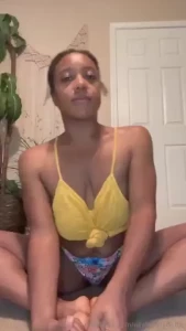 Massaging that d in between my cheeks