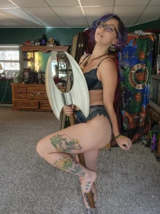 My broomstick is a little different than other witches