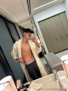 Just a peek under the robe