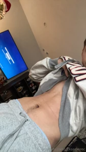 Just a little flex but still feeling like a million bucks abs and a