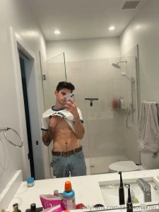 Heading into the shower but i d rather have you here to help me get