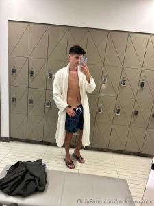 Gym showers are more fun with company