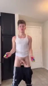 Practicing juggling