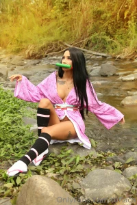 How much do you like this nezuko cosplay do you want to see what