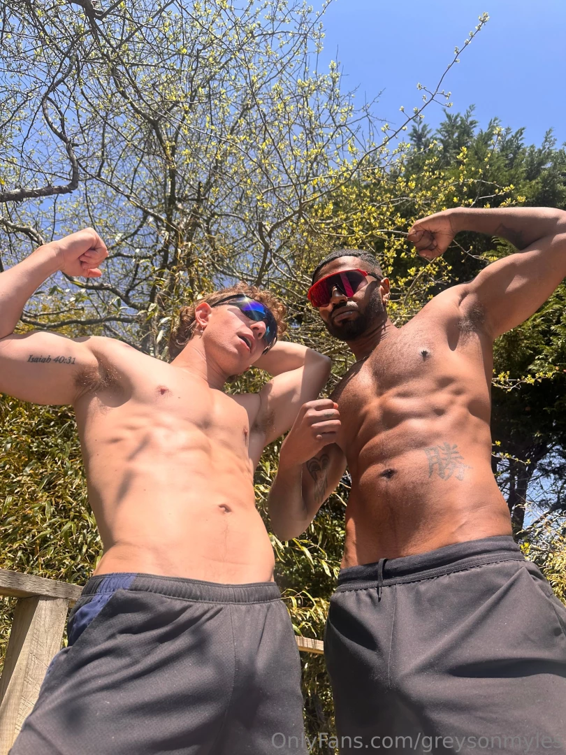 Ooof it was a hot day on fire island but this scene with braxxxtoncruz part 1 