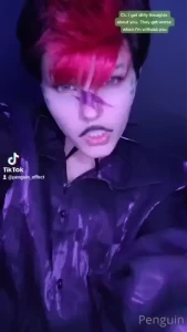 Tiktok really liked my monty cosplay so here s a light thirst trap