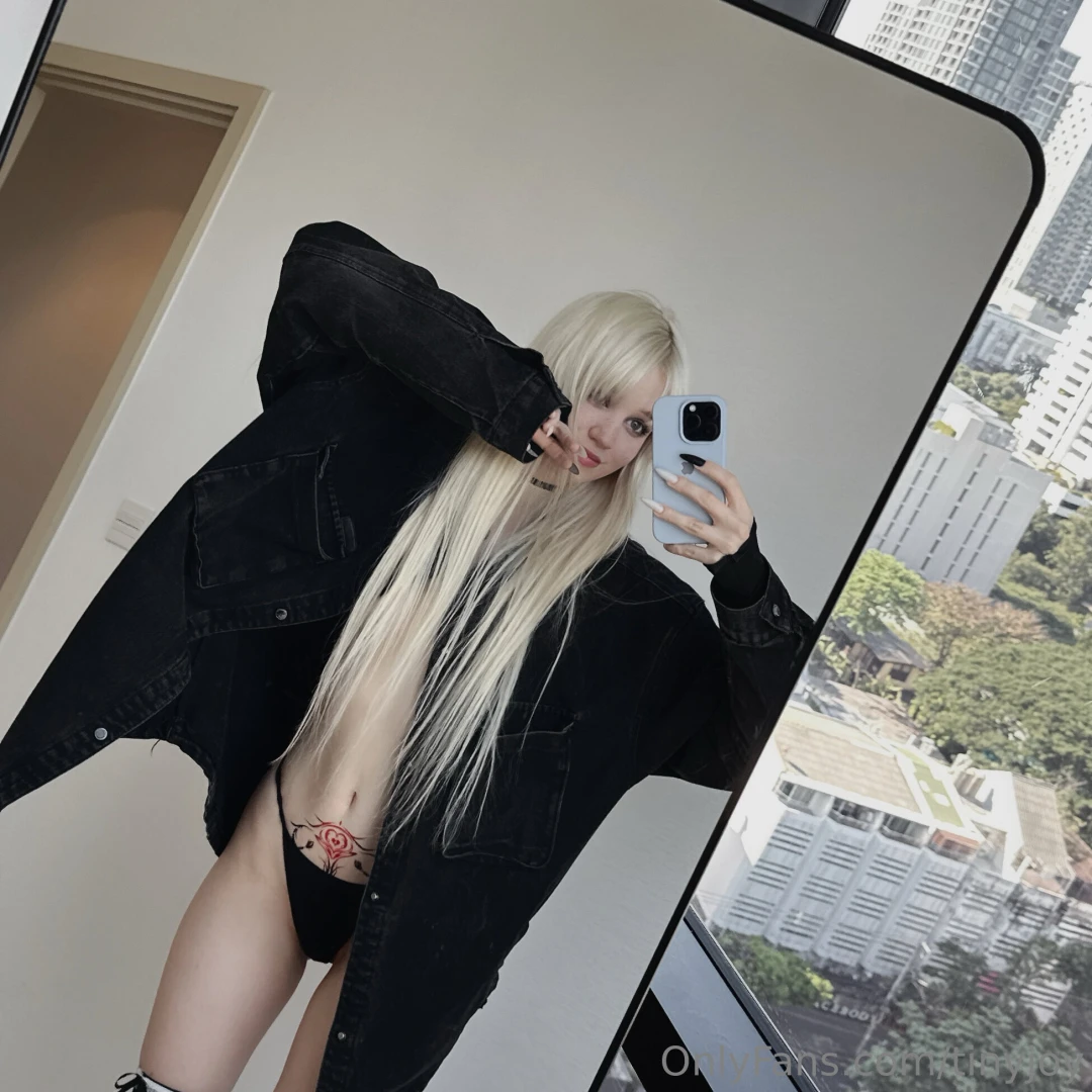 The baggy clothes hide my small body 