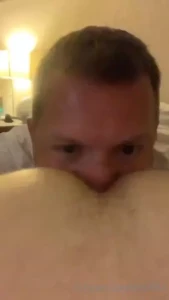 Eating ianlane23 delicious ass and his big thick cock cumming on my