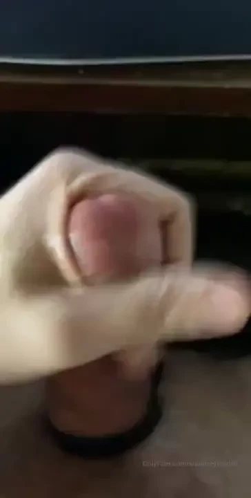 Decided to cum during a conference call today 