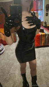 My outfit for the rubber ball last night