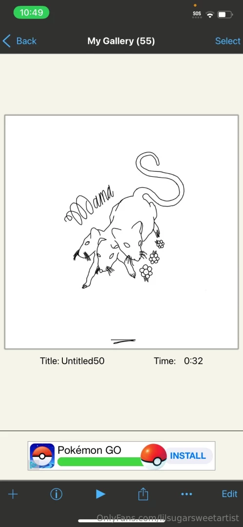 Animal art dm me for your own personal pieces part 4 