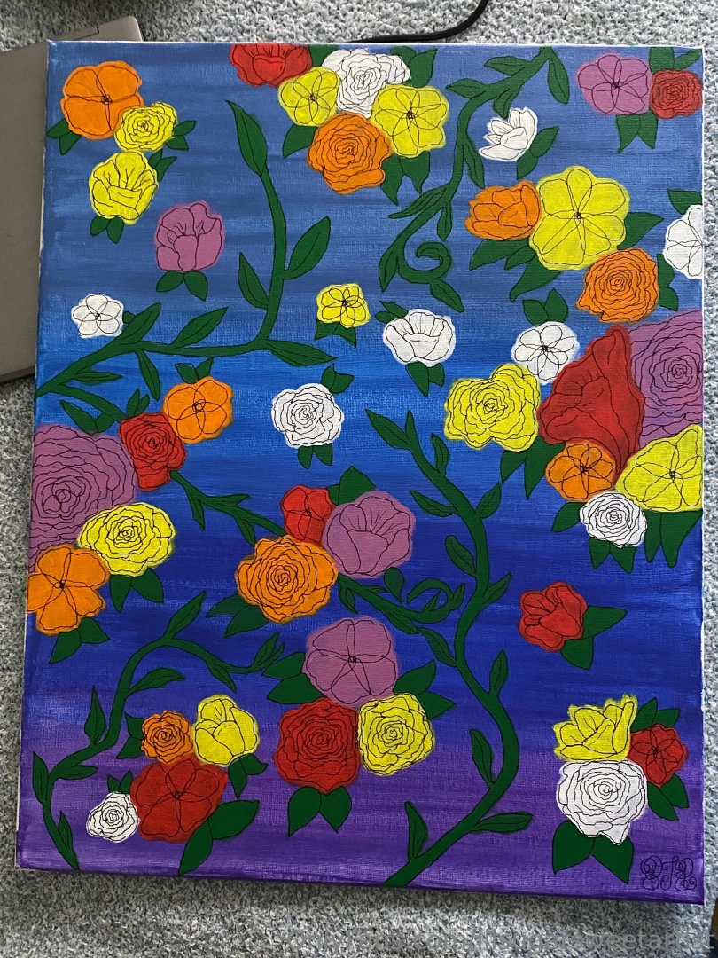 Time lapse an photos of my most recent art project dm me for any 