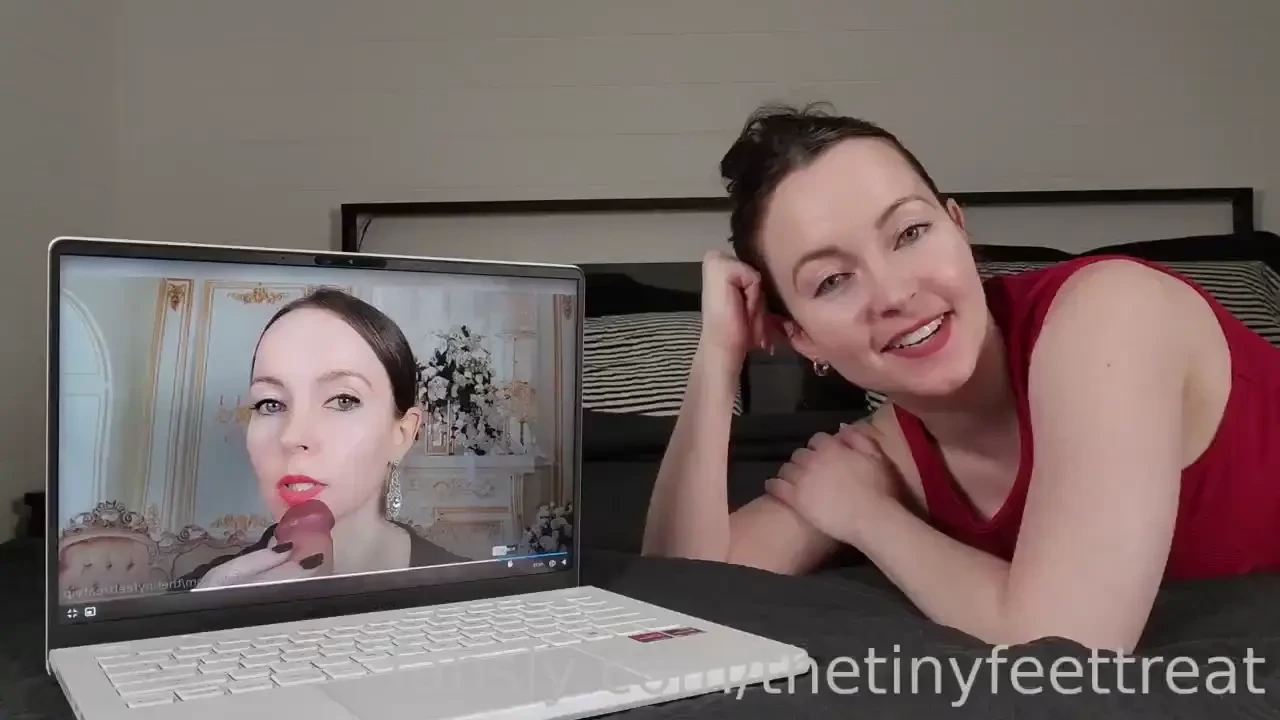 Caught watching my porn - are you getting ready for date night in here 