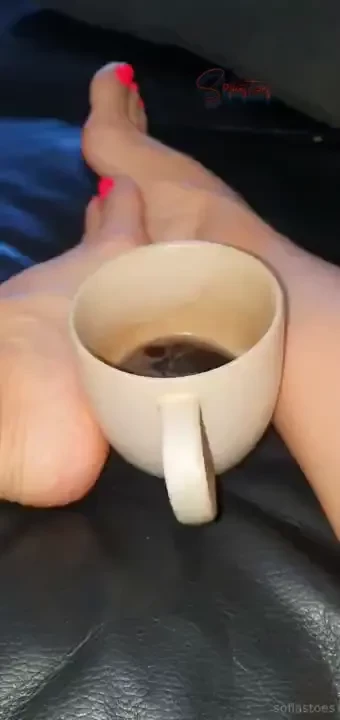 Morning your coffee is ready 