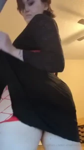 Cumming on my knees stripping my clothes off then cumming for you on