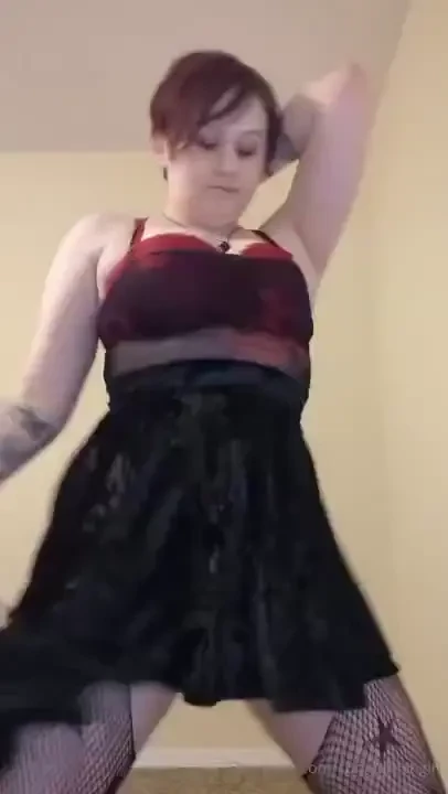 Dancing my clothes off 