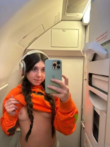 Flying to see my cuz