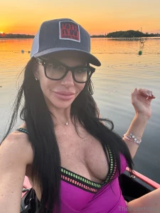 Late night kayaking this is getting fun wish you were here with mommy