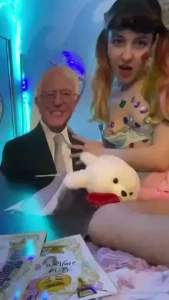 Bustin the babuss for bernie i had a party over zoom last night haha part 3