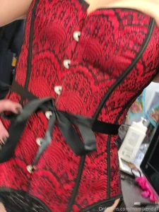 Preview of my new lingerie red is my fav color