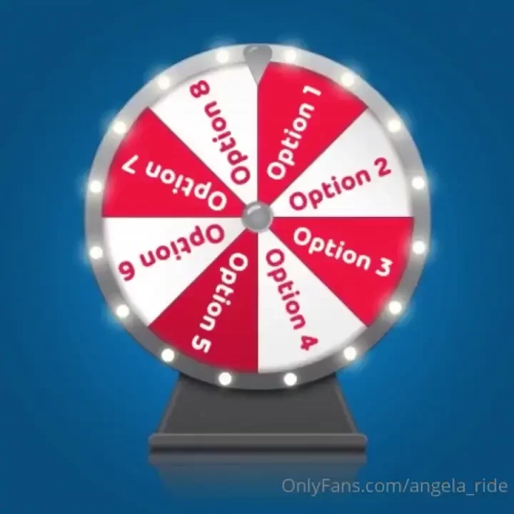 Prize wheel game results winner option 2 everyone who voted for it 