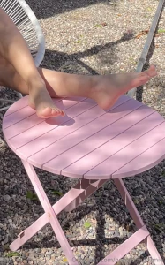 Do you like my toes all natural part 1